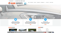 Desktop Screenshot of miamiimports.org