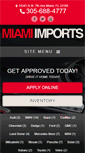 Mobile Screenshot of miamiimports.net